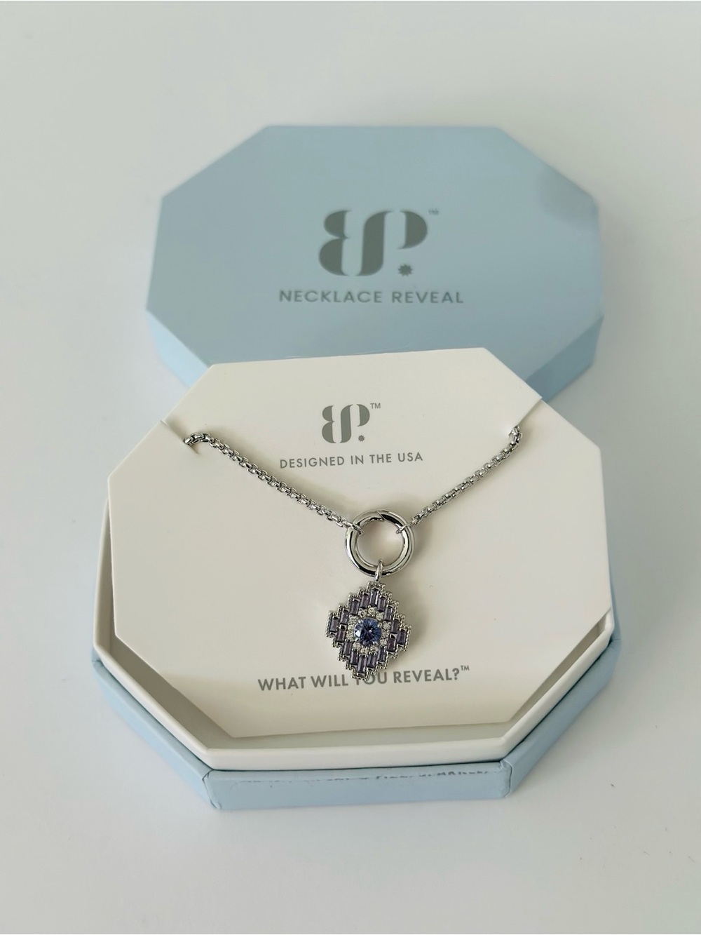 NIB Bomb Party “Make It A Moment” necklace 18”+ 2.5” extender NK61712